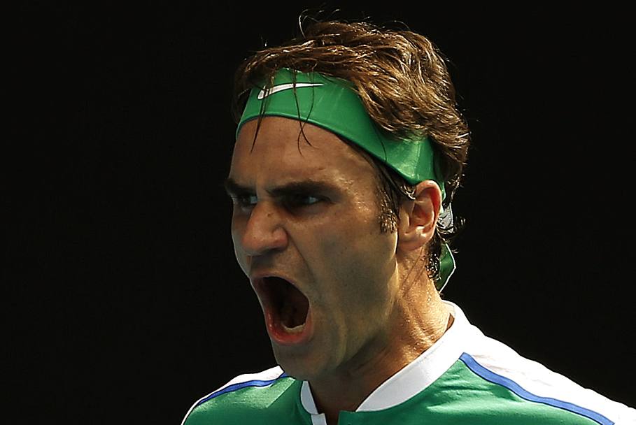 Roger Federer vs Tomas Berdych. (Reuters)